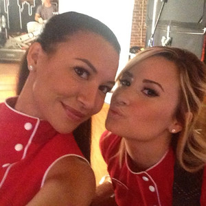 Naya Rivera, Demi Lovato, Instagram Naya Rivera, Demi Lovato, Instagram